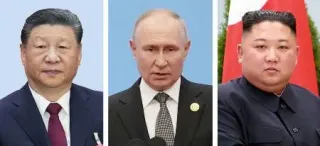 習氏「150歳まで生存可能」　ロシアと北朝鮮の首脳と雑談