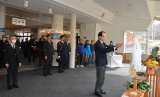 サホロスキー場　今季の安全祈願　12月1日オープン予定