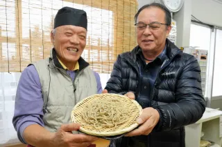 自信の寒ざらしそば提供　浦臼・ぼたん亭が26日から　風味、甘み強く