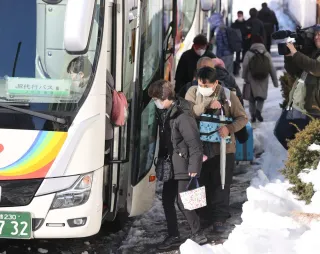 帯広―釧路間で代行バス運行開始　暴風雪停電、別海でなお30戸　