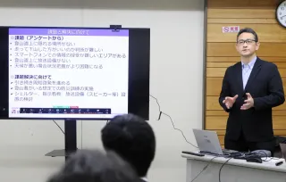 十勝岳噴火想定の避難実験　場所や情報伝達に課題　防災科技研など報告会