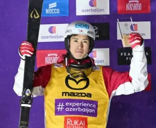 堀島行真が2位、島川拓也6位　スキーのモーグルW杯第2戦