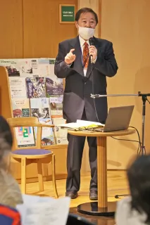 三浦文学に昭和の旭川　市中央図書館の岡本さんが講演
