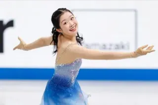 17歳中井亜美2位、五輪に前進　フィギュアGP、坂本は3位