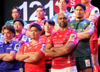 ラグビーリーグワン13日開幕　V3へ「チーム力上げる」　BL東京・リーチ、開幕へ抱負