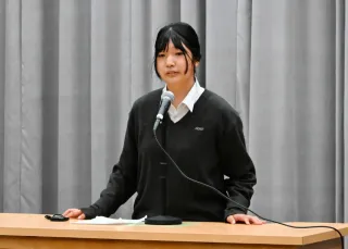 農業と地域振興、高校生が弁論　剣淵で農業クラブ意見発表会