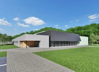 中川・ポンピラ温泉新施設、平屋に　町素案　床面積縮小し運営コスト削減　29年稼働