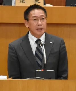 「新時代切り開く決意」　標津町長選　山口氏、再選出馬表明