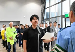 今年も目指すぞ無事故・無違反　新ひだかでセーフティーラリー出発式