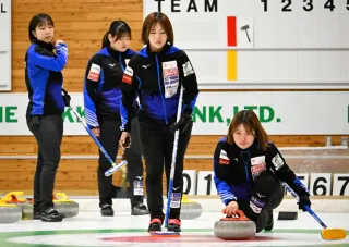 カーリング日本選手権6月7日開幕へ 札国際大が練習公開 世界ジュニア金