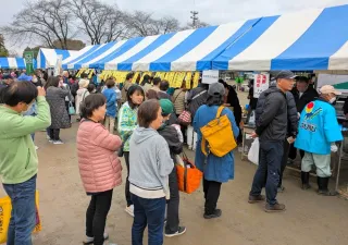 雄武の特産品　佐賀、栃木で販売　友好都市のまつりにブース