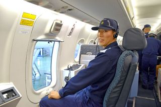 空から海を守る航空情報官　佐藤誠毅（さとう・まさたけ）さん