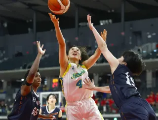 女子の札山の手が1回戦突破　北星女、男子の道栄は敗退　バスケットボール全国高校選手権