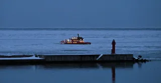 紋別でも流氷接岸初日　平年より6日早く