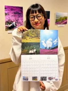 滝上の風景美をカレンダーに　町観光協が販売