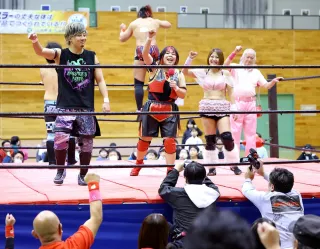 浦幌出身レスラー・浦幌ちほさん 凱旋試合　地元の声援受け奮闘