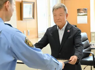 苫前町の加藤隆雄さん、警察協力功労者に－羽幌署少年補導員としての活動評価