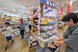 千歳の道の駅「サケ推し」好評　売り上げと来場者、24カ月連続で前年比増