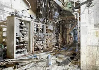 高線量エリア除染方法検討、福島　現場確認にドローン駆使