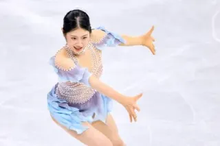 一時資格停止の李海仁が好演　フィギュア女子、SP9位