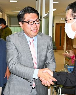 新しい美唄市長　桜井恒（さくらい・ひさし）さん