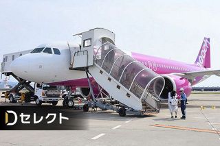＜デジタル発＞ＬＣＣの地方路線は正念場？　ピーチ・女満別－関西　実際に乗って確かめてみた＜（上）搭乗編＞