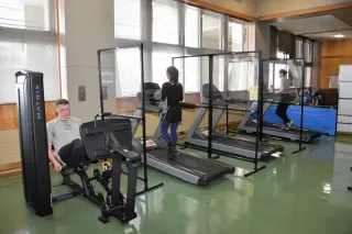 倶知安町体育館、利用最多ペース　26年度　リゾートの季節雇用外国人が押し上げ