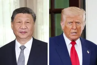 米中首脳が電話会談　「台湾議論」とトランプ氏