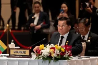 軍政トップ、異例の首脳会議出席 ミャンマー地震の支援、復興