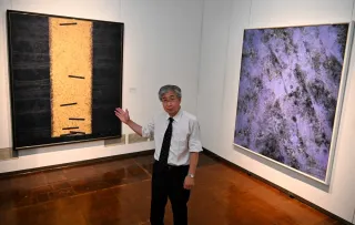 小樽ゆかりの画家・小寺健吉の油彩、市立美術館に 横浜の男性寄贈 従軍
