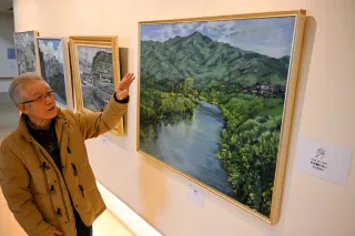 ☆小野州一☆「富良野風景」水彩画　色紙135X120ｍｍ　新品額！ ☆小野州一☆「富良野風景」水彩画 色紙135X120mm 新品額！ - メルカリ