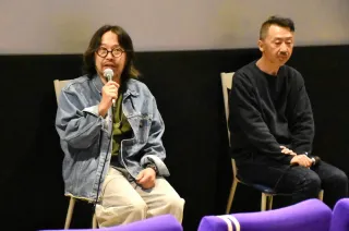 サニーデイ・サービスの映画「句読点のよう」　曽我部さんと監督　上映後トーク　函館・アイリス