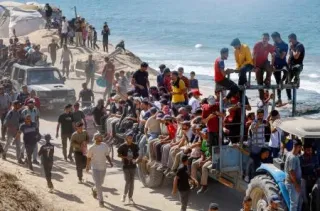 ガザ停戦発効、軍は部分撤収　イスラエル、和平合意承認