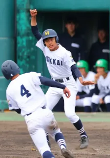 春季全道高校野球大会で優勝　北海の副主将　小野遼斗（おの・はると）さん
