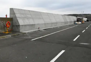 高潮被害防ぐ「胸壁」　花咲港・南埠頭全体に　釧路開建が整備