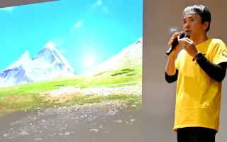 ヒマラヤの頂へ尽きぬ意欲　東川の世界的登山家・山野井さん講演