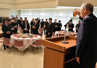 遠別で新年交礼会、天塩で賀詞交換会