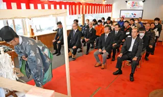 この冬も安全に楽しく　今金・ピリカスキー場で祈願祭