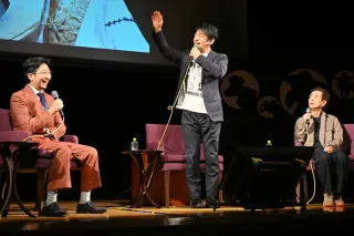 ルパン三世の舞台裏　声優と歌舞伎俳優が披露　作者故郷の浜中でフェス