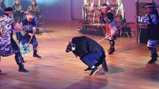 アイヌ伝統儀式モチーフに劇　阿寒の民族文化保存会が白老で初上演