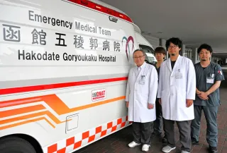 函館五稜郭病院が道の「災害拠点病院」に指定