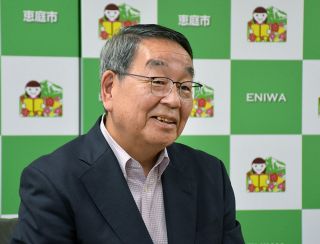 北海道市長会長に就任した恵庭市長　原田裕（はらだ・ゆたか）さん