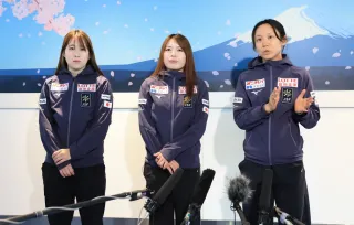 高木「試行錯誤しているものが一つ形にできた」　スピードスケートW杯日本選手団が帰国