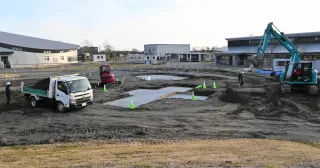 アイヌ民族の船、サケ　大型遊具のモチーフに　白老・ウポポイ26年春利用開始