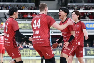 ヴォレアス、東京GBを逆転で下し初の決勝進出 バレーボール全日本