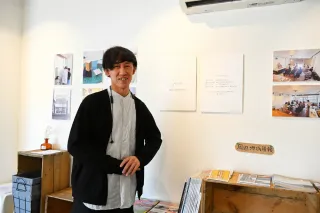 阿寒町で地域交流拠点を運営する地域おこし協力隊の成田一幸さん
