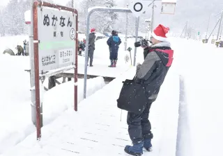 糠南駅のクリスマス、秘境の求心力　参加者年々増加、幌延で10回目　21日前夜祭、22日パーティー