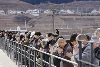 祈り　能登と共に　東日本大震災13年　災害死ゼロ誓い新た