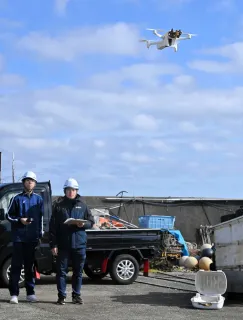 ドローン活用、逃げ遅れた人捜索　福島で道など　災害時の実証実験
