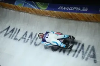 小林誠也、2回戦終了で23位　リュージュ・7日